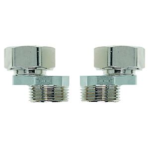 Heimeier S 1354-02.362 Jeu 2000 , entraxe 40-50-60 / 50, laiton nickelé