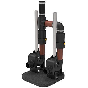 Jung Pumpen Easyfix 50 Duo JP51000 installation kit for a twin pump system