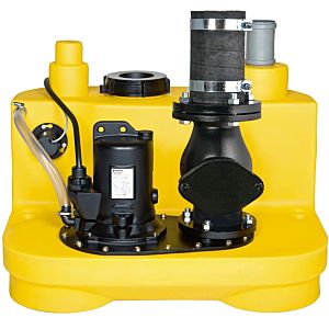 Jung Pumpen compli Fäkalienhebeanlage JP50091 510/4 BW, mit Rückschlagklappe