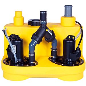 Station de relevage des eaux usées Jung Pumpen compli JP50115 1020/2 M, avec MultiCut