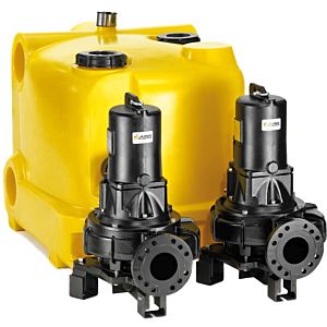 Jung compli sewage lifting plant JP50126 1575/4 B6 HL, double plant