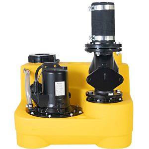 Jung Pumpen compli Fäkalienhebeanlage JP50080 400, mit Rückschlagklappe R 80