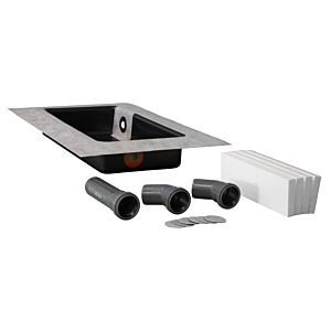 Boîtier d&#39;installation système Kaldewei S-IX 584611000000 540x310x96mm, DN50, 100mm