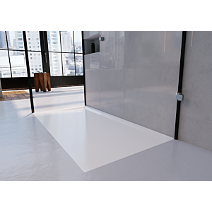 Receveur de douche Kaldewei SUPERPLAN 1846 avec support 384648040001 80 x 170 cm, brillant, blanc alpin