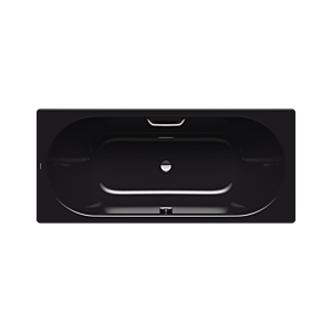 Kaldewei Classic duo bathtub 290910210701 180x75cm, handle hole, full anti-slip, black