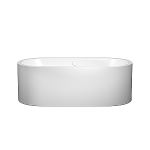 Kaldewei MEISTERSTÜCK CENTRO DUO OVAL 1127-4041 Bathtub 200140413001 170 x 75 cm, glossy, alpine white