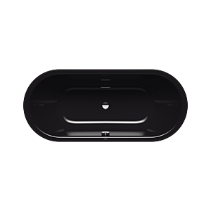 Kaldewei Classic duo oval Badewanne 291200010701 180x80cm, schwarz
