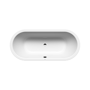 Kaldewei Classic duo oval Badewanne 291434013001 170x75cm, Vollantislip Perl-Effekt, weiß