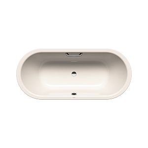 Kaldewei Classic duo Badewanne oval 292610110231 170x70cm, Griffloch, pergamon