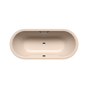 Kaldewei Classic duo bathtub oval 291210110030 180x80cm, handle hole, bahama beige