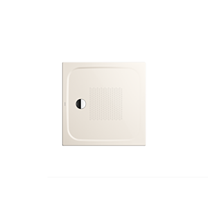 Kaldewei Cayonoplan douche 361847933231 100x100x1.8cm, avec support, effet perlant antidérapant, pergamon