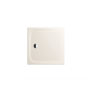 Kaldewei Cayonoplan douche 361130020231 80x80x1.8cm, anti-dérapant intégral, pergamon