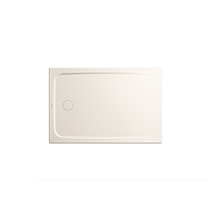 Kaldewei Cayonoplan douche 362247983231 80x120x1.8cm, avec support, effet perlant, pergamon