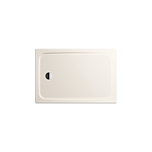 Kaldewei Cayonoplan douche 363647940231 80x160x2.5cm, avec support, antidérapant complet, pergamon