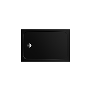 Kaldewei Cayonoplan Duschwanne 375747982676 Secure Plus, schwarz matt, mit extraflachem Träger, 100x120cm
