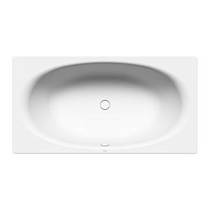 Kaldewei Ellipso duo Badewanne 286000010711 190x100cm, ohne Effekt/Antislip, alpinweiß matt