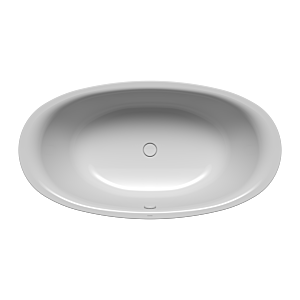 Kaldewei Ellipso bain duo 286200010199 190x100cm, ovale, sans effet / antidérapant, manhattan