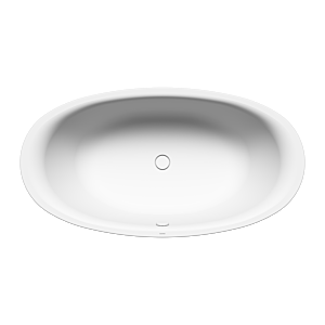 Kaldewei Ellipso duo Badewanne 286200010711 190x100cm, oval, ohne Effekt/Antislip, alpinweiß matt