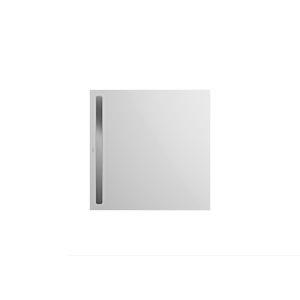 Kaldewei Nexsys Duschwanne 411546303199 100 x 100 x 1,8 cm, bodeneben, Perl-Effekt, manhattan