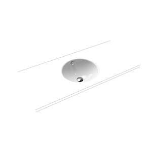 Kaldewei Classic encastrer 910106003001 d = 36cm, avec trop-plein, insonorisation, effet perlant blanc