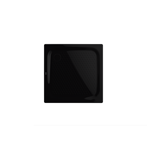 Kaldewei Superplan classic shower surface 447147940701 120x120cm, flat, carrier, full anti-slip, black