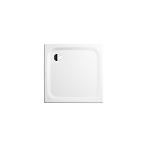 Kaldewei Superplan Classic receveur de douche 447047983711 100x100x2,5cm, support plat, effet perlant , blanc alpin mat