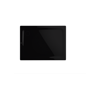 Kaldewei Superplan surface de douche classique 430247930701 75x100cm, plat, support, antidérapant, noir
