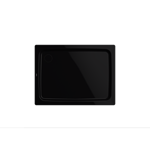 Kaldewei shower plan xxl shower tray 432548040701 75x140x6.5cm, with support, black