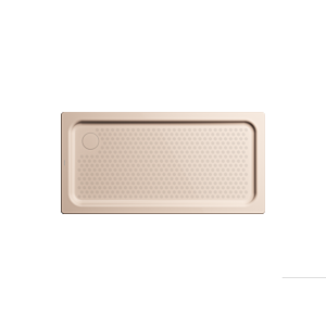 Kaldewei Duschplan xxl Duschwanne 432535040030 75x140x6,5cm, mit Träger, Vollantislip, bahamabeige
