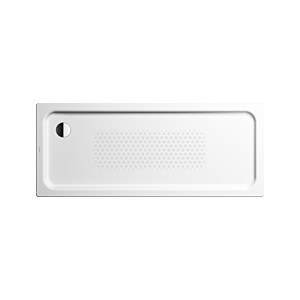 Kaldewei Duschplan xxl Duschplan douche 432435003001 70x170x6.5cm, avec support, effet perlant antidérapant, blanc