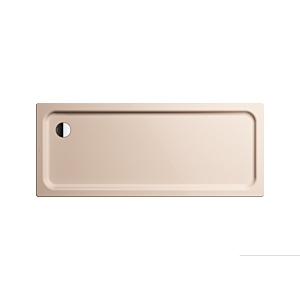 Kaldewei Duschplan xxl Duschplan douche 432448043030 70x170x6.5cm, avec support, effet perlant, beige bahama