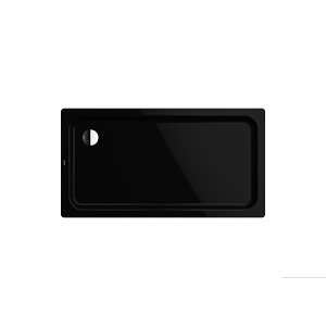 Kaldewei shower plan xxl receveur de douche 432500010701 75x140x6,5cm, noir