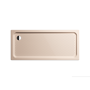 Kaldewei Duschplan xxl Duschplan douche 432635040030 75x170x6.5cm, avec support, antidérapant complet, Bahama beige