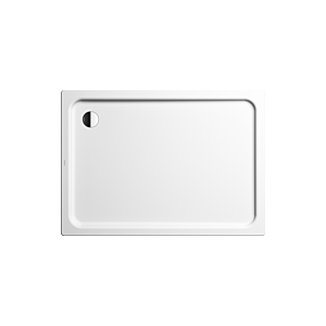 Kaldewei Duschplan XXL 427 Duschwanne 432748043001 140 x 100 x 6,5 cm, weiss Perl-Effekt, mit Träger