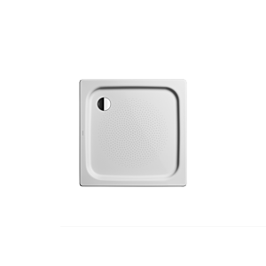 Kaldewei Duschplan douche 440235003199 100x100x6,5cm, avec support, effet perlant antidérapant, manhattan