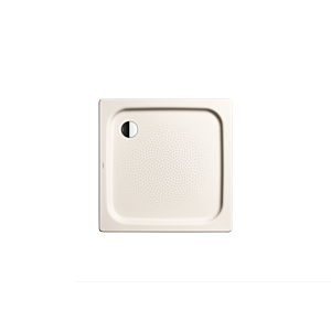 Kaldewei Duschplan douche 440535003231 80x80x6,5cm, avec support, effet perlant antidérapant, pergamon