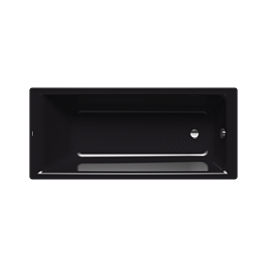 Kaldewei Puro bathtub 258330003701 160x70cm, anti-slip pearl effect, black