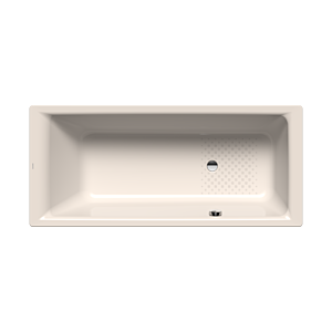Kaldewei Puro Badewanne 259230000231 170x80cm, Überlauf seitlich, Antislip, pergamon