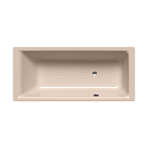 Kaldewei Puro baignoire 258834013030 170x70cm, trop-plein sur le côté, effet perlant antidérapant, beige bahama