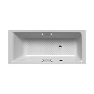 Kaldewei Puro star bath 258634010199 160x70cm, overflow on the side, full anti-slip, manhattan
