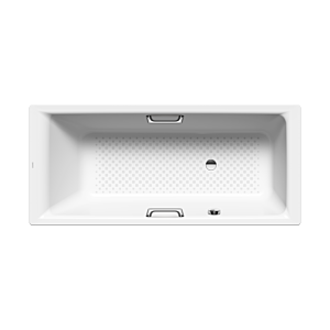 Kaldewei Puro star bath 259034010001 170x70cm, overflow on the side, full anti-slip, white