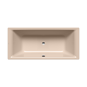Kaldewei Puro duo bath 266330003030 170x75cm, overflow in the center, anti-slip pearl effect, bahama beige