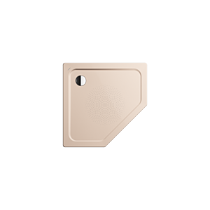 Kaldewei Cornezza shower tray 459035003030 90x90x2.5cm, with support, anti-slip pearl effect, bahama beige