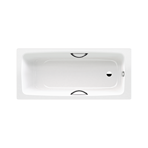 Kaldewei Cayono star Badewanne 275730003001 180x80cm, Antislip Perl-Effekt, weiß