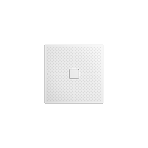 Kaldewei Conoflat zone de douche 465635040001 100x100cm, avec support, antidérapant complet, blanc