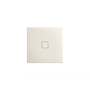 Kaldewei Conoflat zone de douche 465630023231 100x100cm, effet perle antidérapant, pergamon