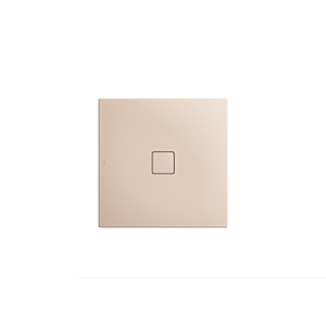 Kaldewei Conoflat zone de douche 465348043030 90x90cm, avec support, effet perlant, beige bahama