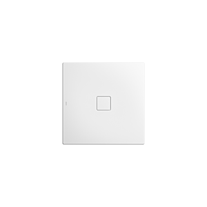 Kaldewei Conoflat zone de douche 466048043711 120x120cm, avec support, effet perlant, blanc alpin mat
