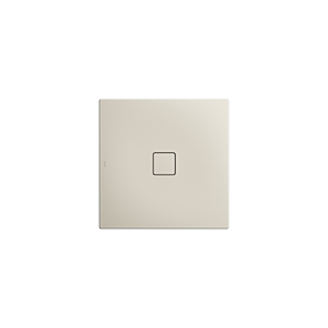 Kaldewei Conoflat shower area 465348040728 90x90cm, with support, seashell cream matt