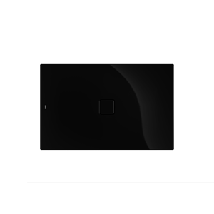 Kaldewei Conoflat zone de douche 466200010701 90x130cm, sans effet / antidérapant, noir